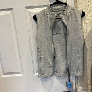 Puma Light Heather Gray Women’s Golf Vest